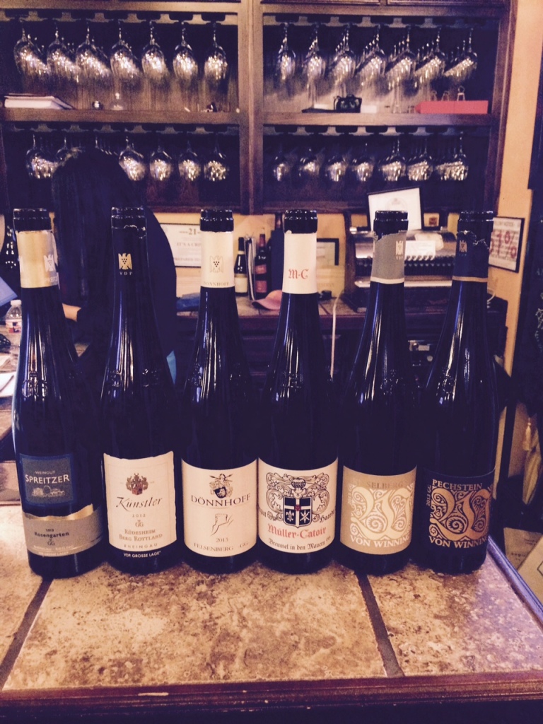 German Riesling Lineup