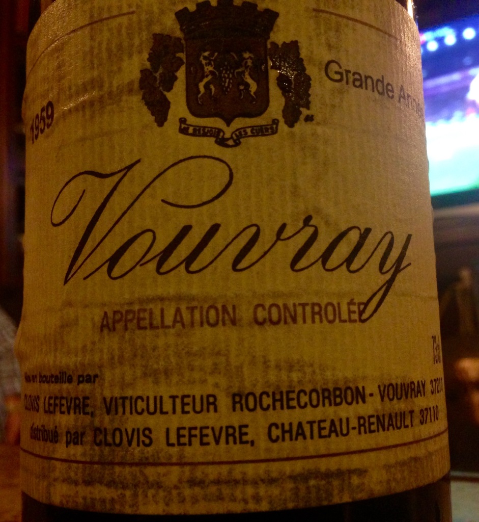 1959 Lefevre Vouvray Grande Annee