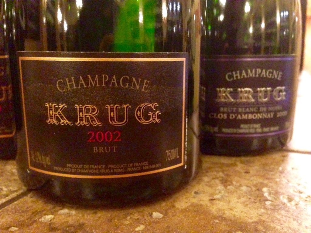 Krug DInner- 2002 Vintage Brut